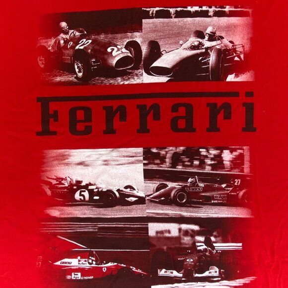 Vintage Y2K Ferrari Racing Shirt Formula 1 Uno F1 Team Tee - Picture 3 of 5